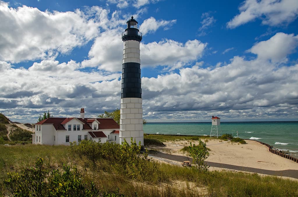 Big Sable Point Lighthouse - one of Michigan's climbable lighthouses