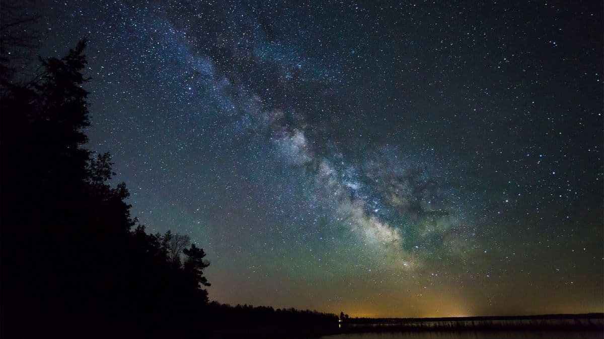 Headlands International Dark Sky Park at night